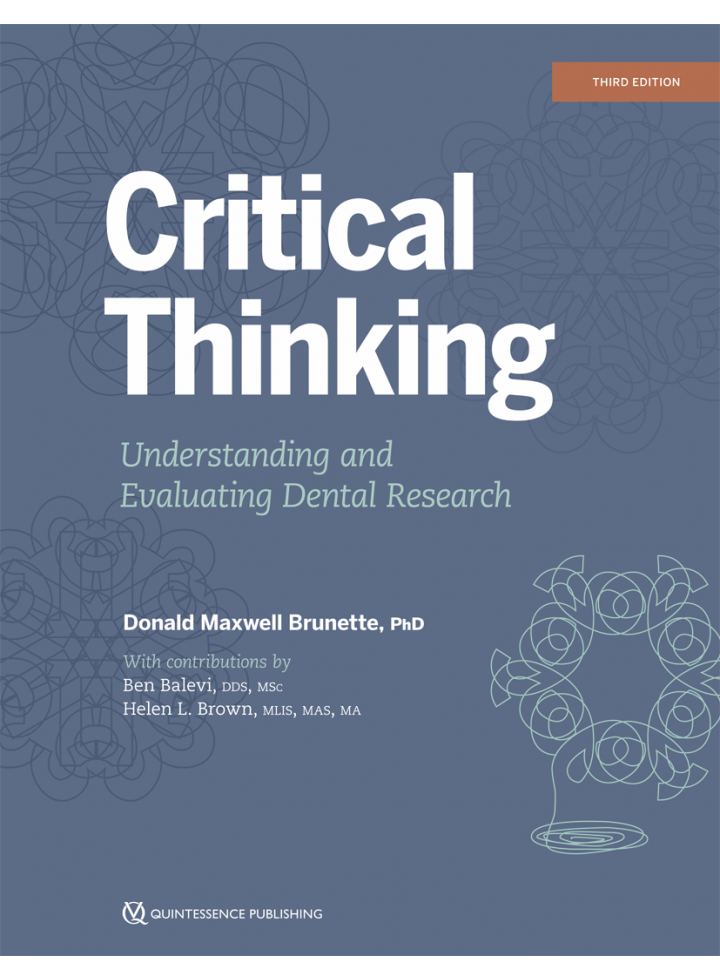 why is critical thinking important in dentistry