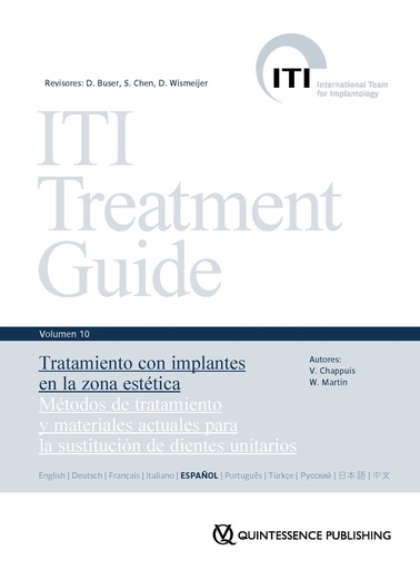 ITI Vol. 10 - TRATAMIENTO CON IMPLANTES EN LA ZONA ESTÉTICA (DIGITAL)