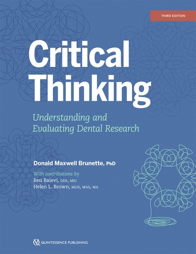 [978-0-86715-800-7] Critical Thinking Understanding and Evaluating Dental Research