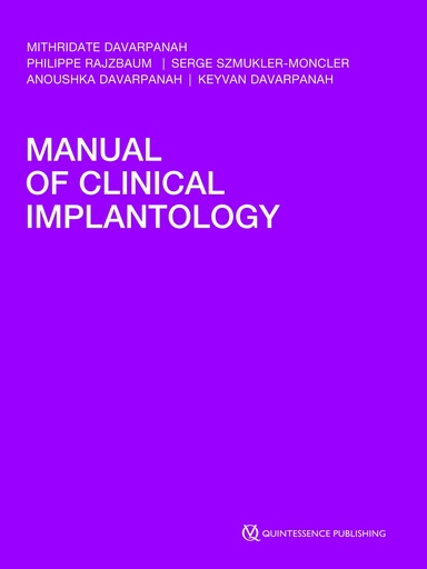 [978-2-36615-084-1] Manual of Clinical Implantology