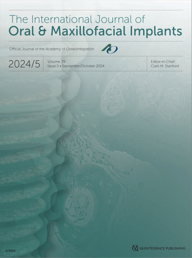 [0882-2786] The International Journal of Oral & Maxillofacial Implants