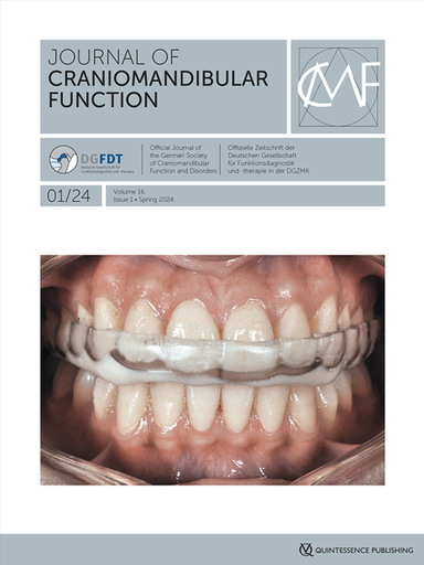 [1868-4149] Journal of Craniomandibular Function